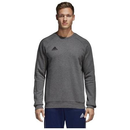 Herren Sweatshirt adidas Core 18 Sweat Top grau ohne Kapuze L