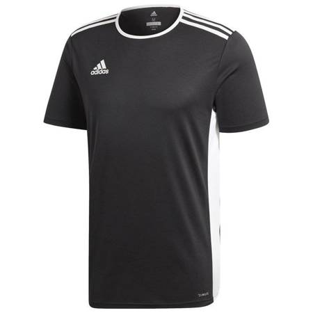 Herren T-Shirt Adidas Entrada 18 Schwarz Fußball Sport L